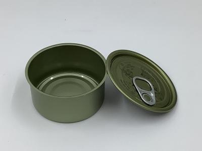 40ml Small Round Metal Containers Space Saving For Storage​ And Snack Packaging