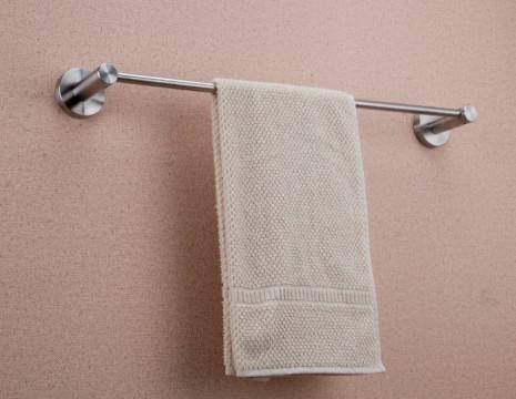 Single Towel Rail 83308 (7024)- Brush &Polish&Round &Stainless steel 304&Bathroom Accessories &kitchen,Sanitary Hardware