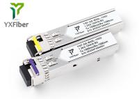 módulo do transceptor da fibra ótica do WDM DDMI SFP 100km de 1.25G BIDI LC