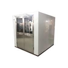 Double Person Clean Room Air Shower , High Efficiency Air Shower Booth