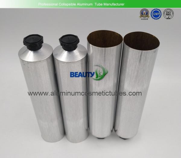 Recyclable Collapsible Tubular Containers , Makeup Metal Squeeze Tubes For Cosmetics