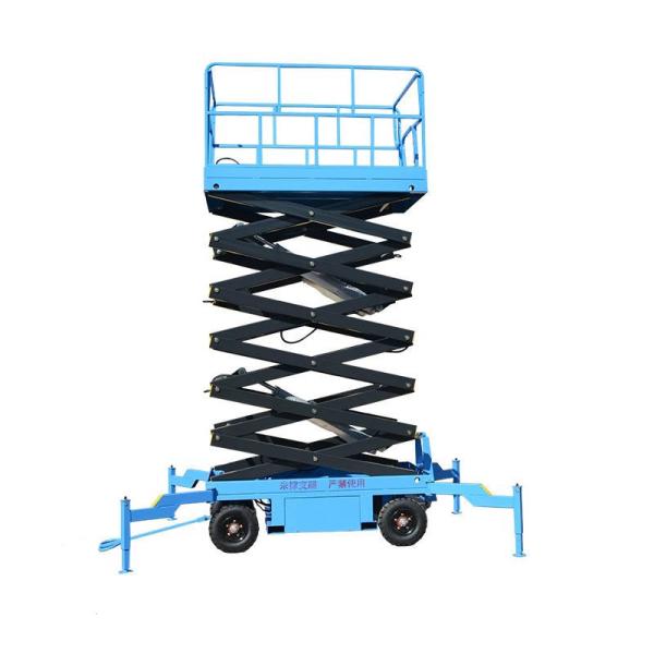 4 - 18m Aerial Man Lifting Platform Electric Hydraulic Scissor Lift