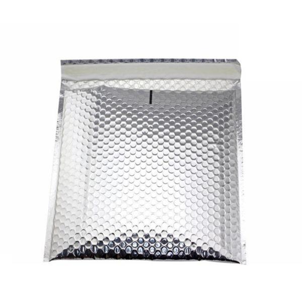 Silver Bubble Mailer Bag 15x210mm #B Jiffy Bubble Bags For Transport Oil Resistant