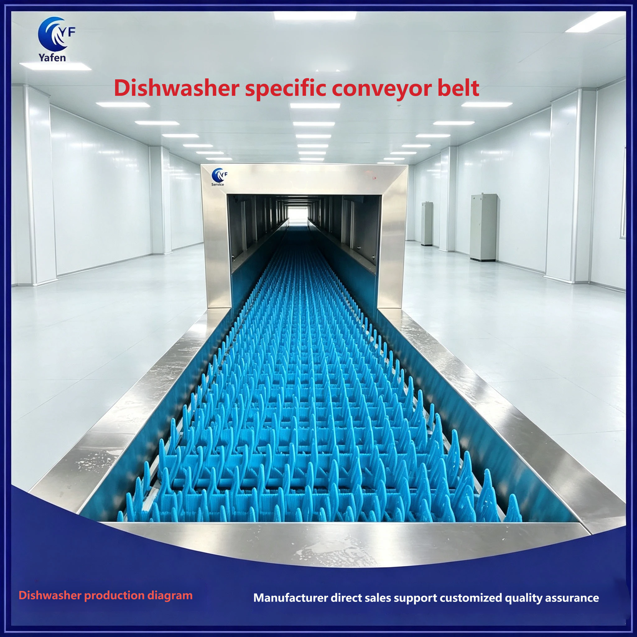 Flight‑Type Commercial Dishwasher High Capacity Automatic Conveyor Dishwasher For Large Kitchen Hotel School Canteen