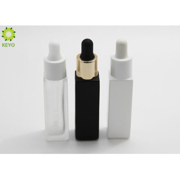 Serum Cosmetic 10ml Glass Essential Oil Bottles With Dropper Lid