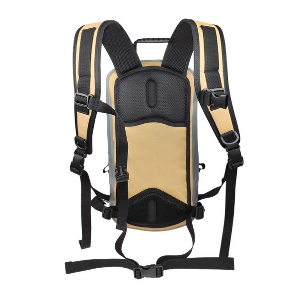 Mochila de aventura ao ar livre de 13 litros, mochila de caminhada TPU resistente à água ODM