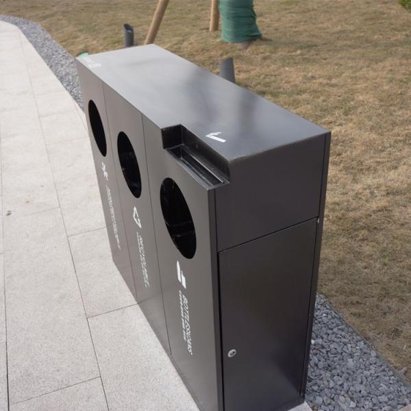 Poubelle extérieure de cendrier des meubles de rue 12L