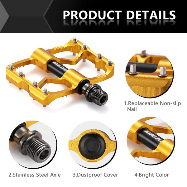 Ultralight Bike And Cycle Accessories Pedals 230g Universal