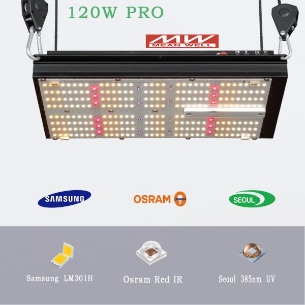 BAVAGREEN Growbox Complete Set 80x80cm 1680D Grow Tent with Dimmable LED Lamp Smart APP Air Ventilation Fan