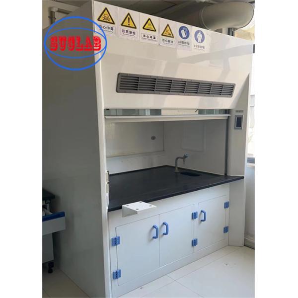 Full Vertical Sash Opening Laboratory Fume Cupboard With Scrubber Tank