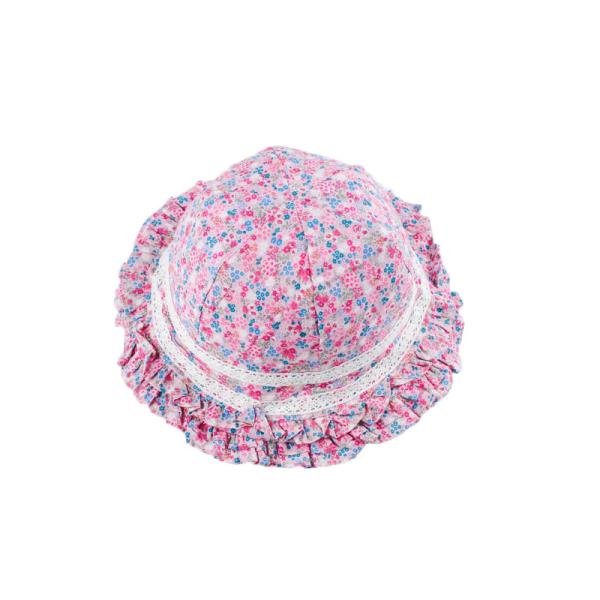 OEM Toddler Cotton Baby Outdoor Bucket Hats 50cm Sun Protect Hat