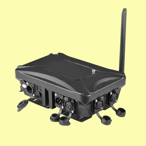 IP65 Xlr Connector 3 Pin Dmx Spliter for Outdoor Stage Lighting