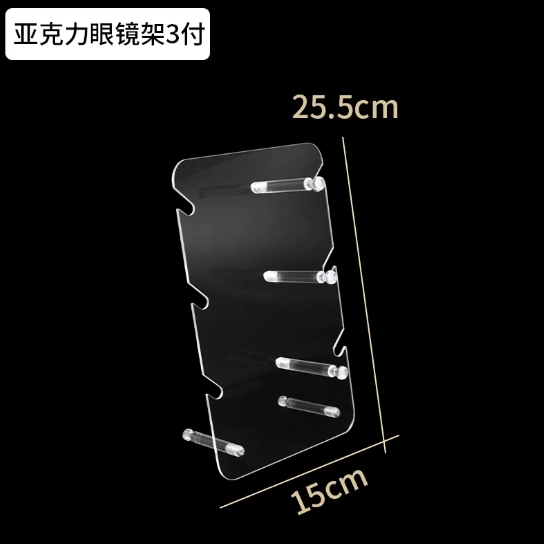Three Tier Acrylic Display Stand OEM/ODM For Retail Perspex Displays