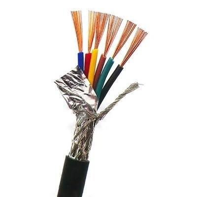 PE Insulation Muti Cores 450/750V 2.5mm2 Copper Conductor Braid Shielded Control Cable