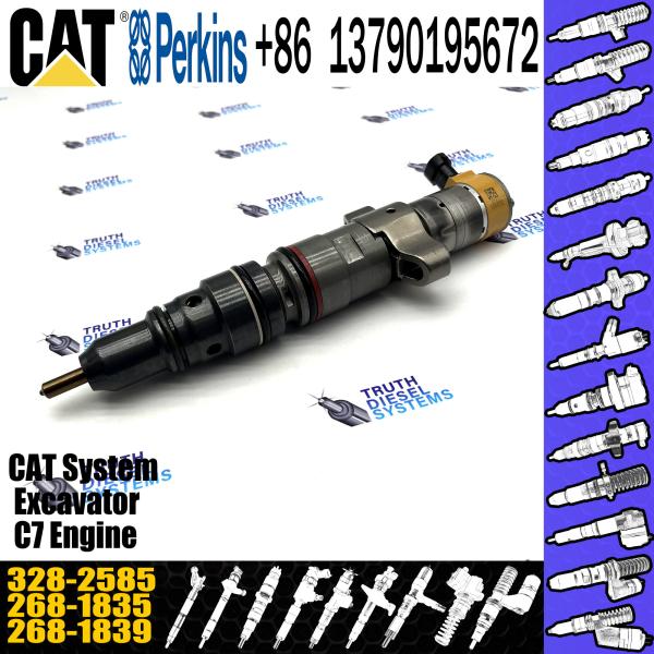 Diesel Engine Fuel Injector Excavator Accessories Diesel Motor Parts 3282585 328-2585 for Caterpillar CAT 120K 12K 140M