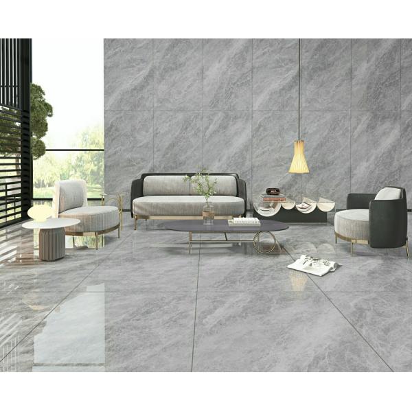 900x1800mm Polished Glazed Porcelain Tile 0.5% W.A Grey