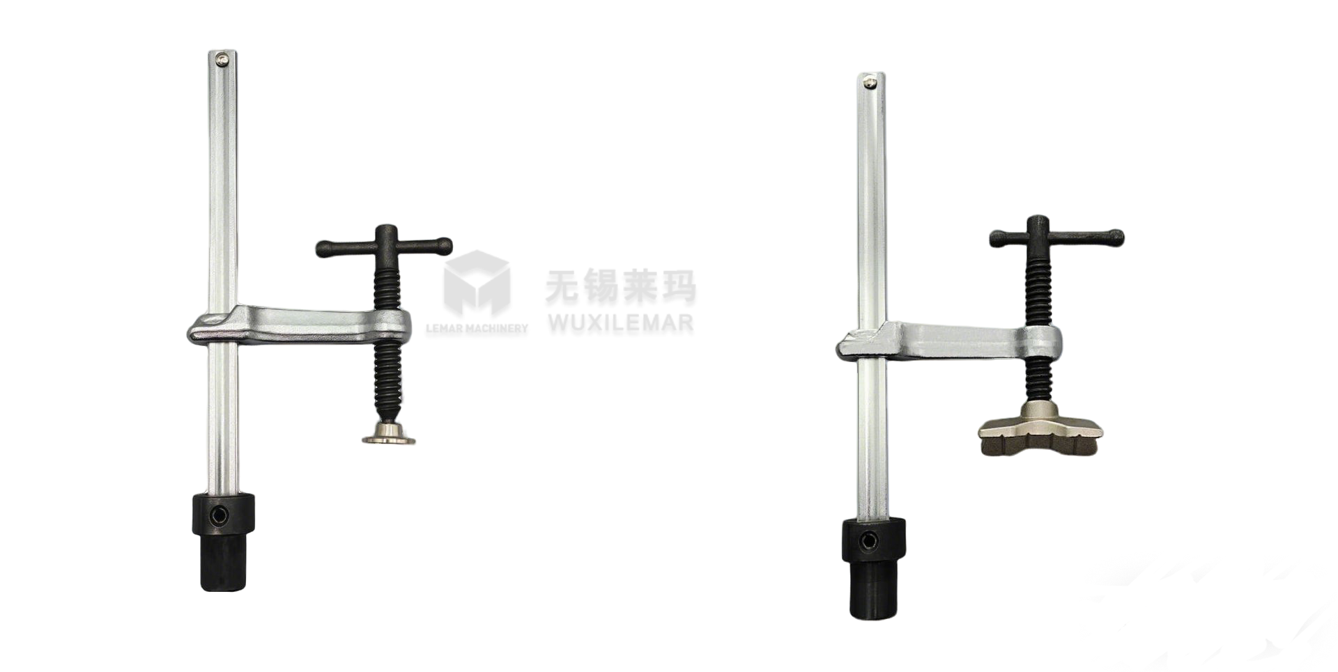 Ratcheting F-Clamp with Wide Opening Capacity and Durable Cast Iron Body