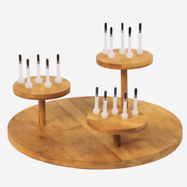 Настраиваемая тонкая щетка для ногтевого полотна Dupont двустороннее нейлоновое волокно