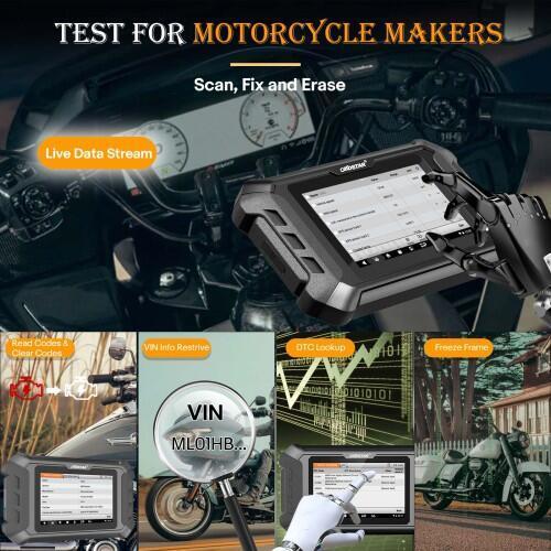 OBDSTAR iScan HARLEY DAVIDSON Motorcycle Diagnostic Tool and Key Programmer
