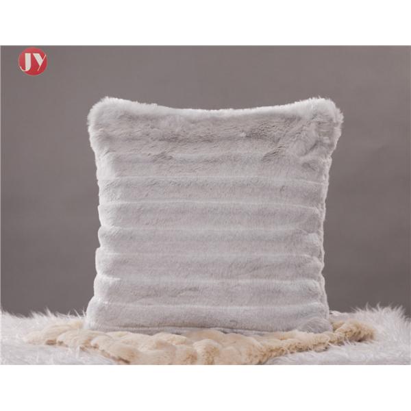 chirstmas Decorative sqaure throw pillow covers set faux fur cushion cover for sofa bedroom car