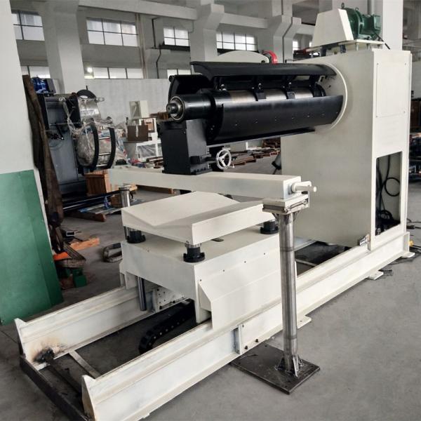 Hydraulic 1-12 Ton Steel Material Uncoiler Machine 220V 380V