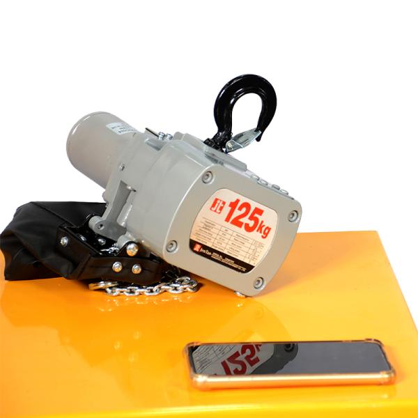 JTVBS-Li Mini Lithium Electric Hoist 125kg Capacity Cordless Hois