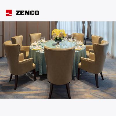 Conjunto de mobiliário de restaurante de hotel feito de madeira de cinza maciça, de tamanho personalizável