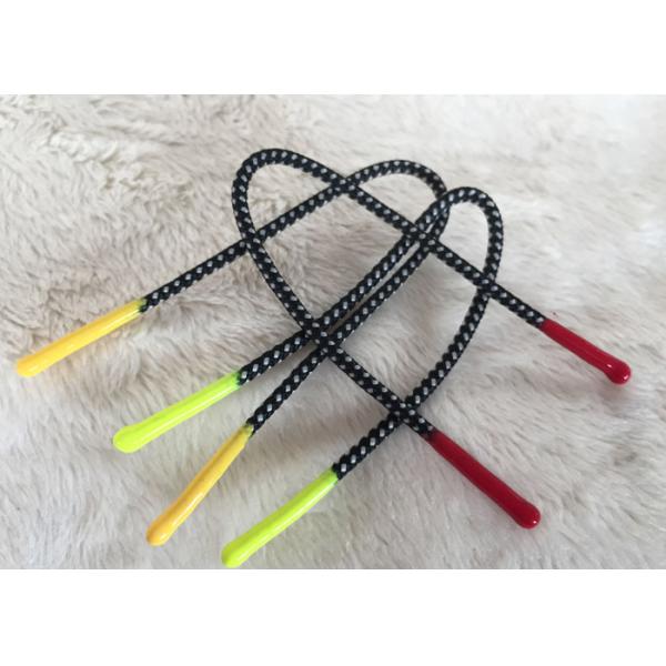 Extremidades suaves de la conclusión del silicón del tirador de goma elástico reflexivo de la cremallera para la ropa