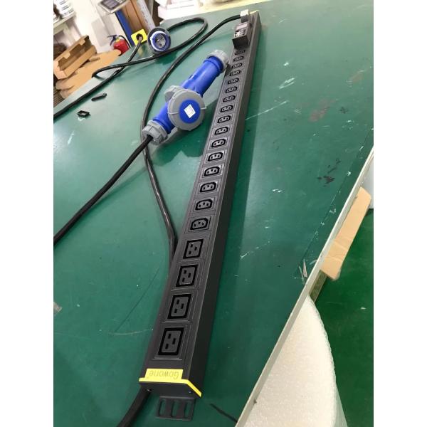 6 Ways IEC Power Distribution Unit 1 LED Surge Protector C19 PDU