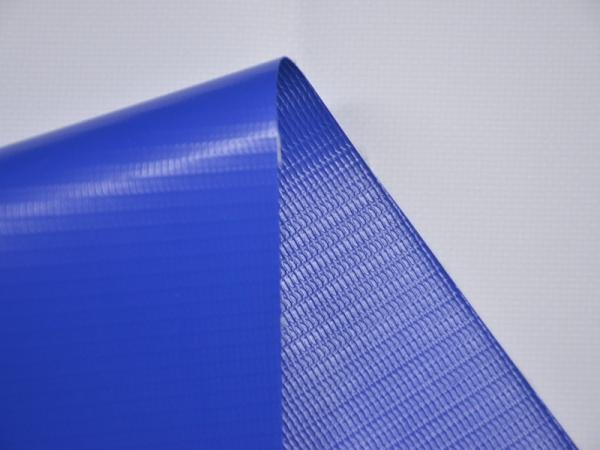 Durable Blue Color Waterproof PVC Tarpaulin 1300 * 1300 3m Heavy Duty Tarps