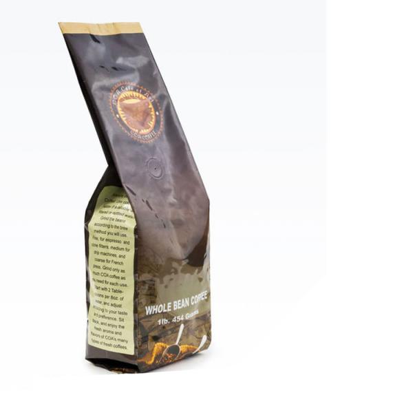 2017 оптовая жара - сумка земного кофе уплотнения зажаренная в духовке 500г упаковывая с связью клапана и олова