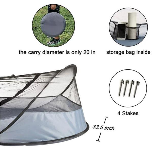 L220*W85 Portable Travel Hammock