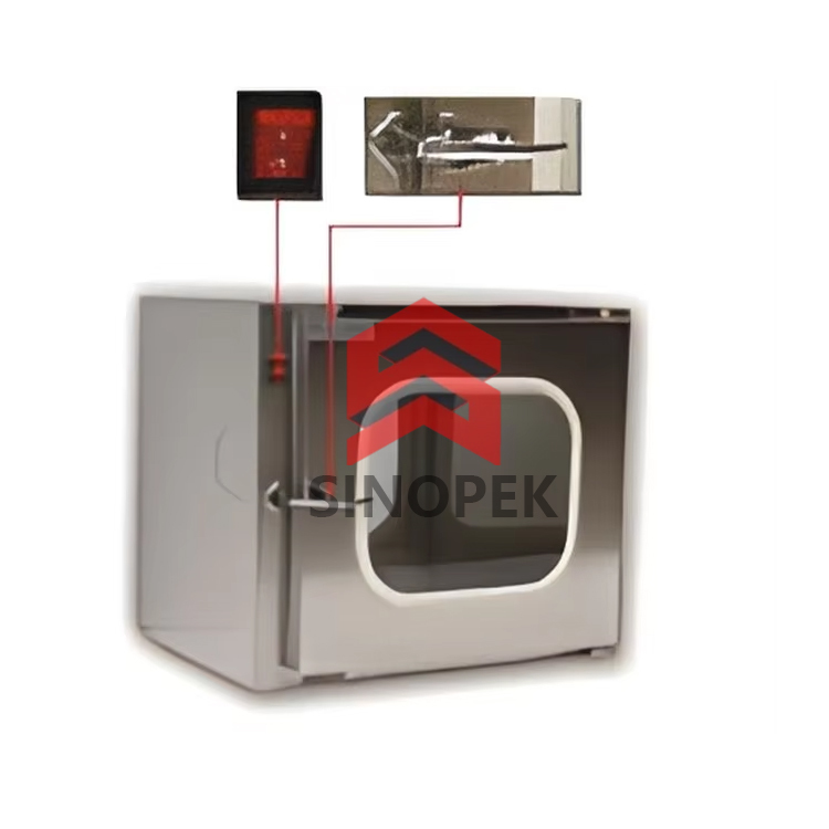 Transmission Window (Pass Box) | Interlocked | Cleanroom Material Transfer