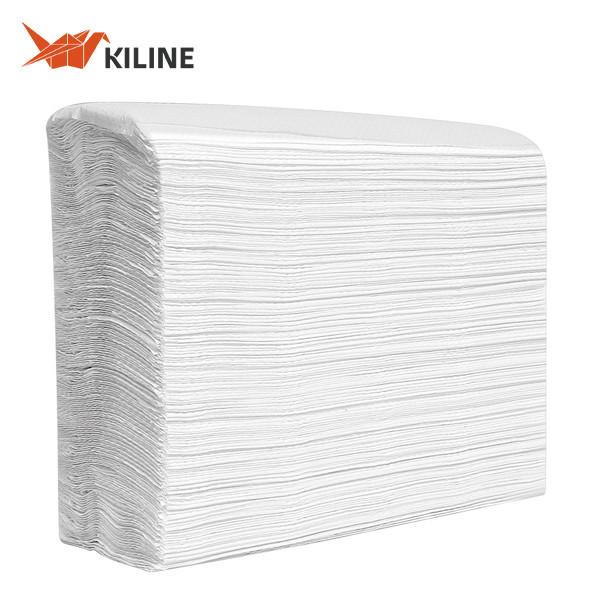 White V Fold Quilted Paper Hand Towels 220x225mm 40gsm