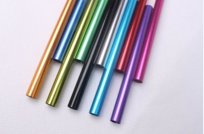 Color Anodized Metric Aluminum Tubing , Auto Parts Bending Aluminum Tubing