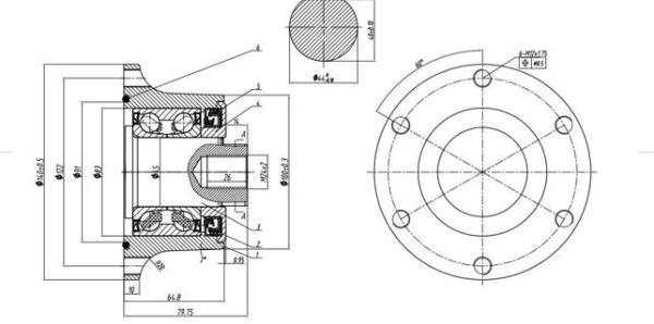 Seeding Disc Agricultural Bearings