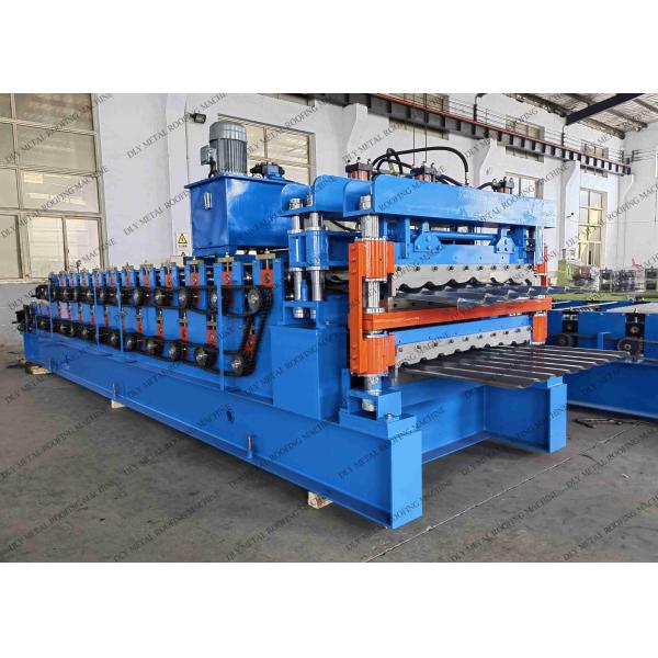 Автоматический крен листа Gi 75mm 1250mm формируя управление Plc машины
