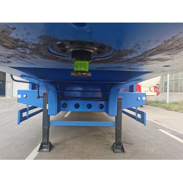 Custom 3 Axle Flatbed Semi Trailer Tractor Trucks 40 Ft Semi Low Bed Trailer