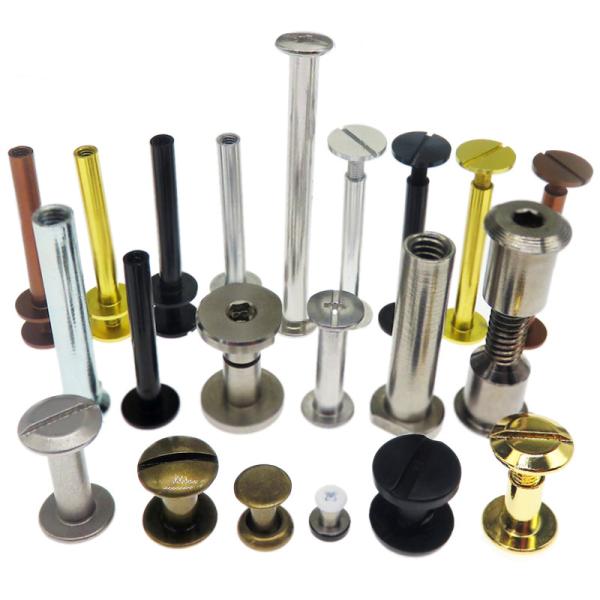 M3 vis à tête ronde de Chicago pour fixation en laiton inoxydable en aluminium