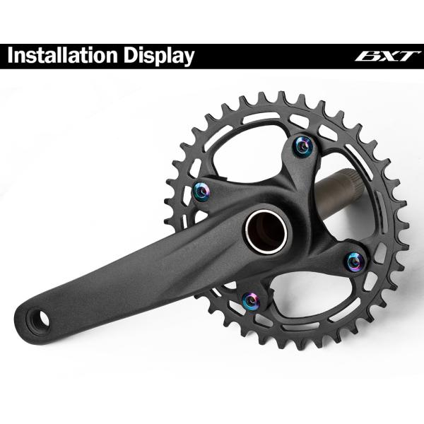Aluminum Alloy Bicycles Parts 104BCD Mountain Road Bicycle Chainwheel ChainRings