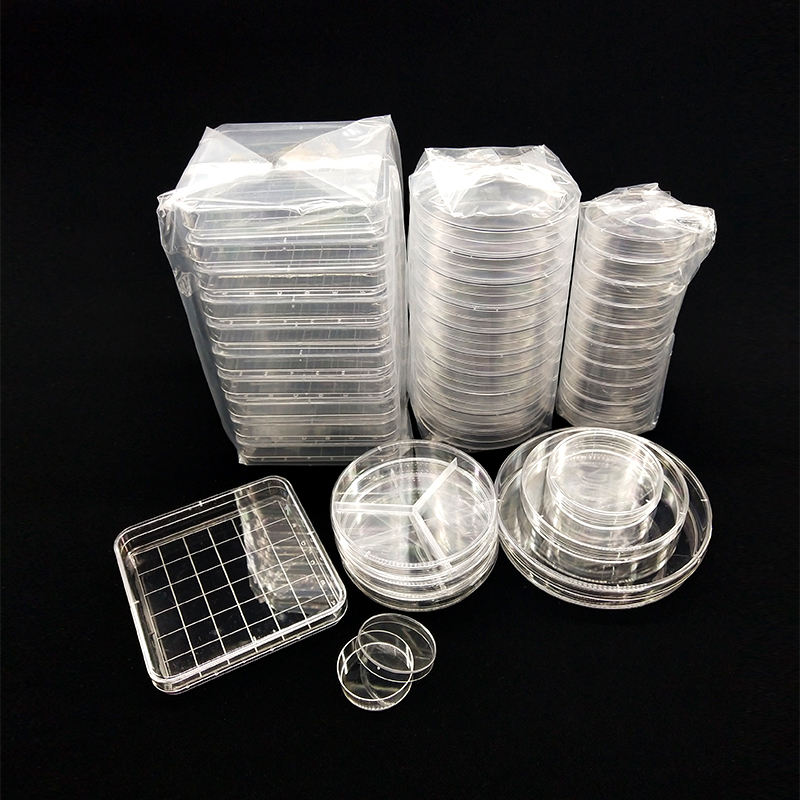 High Quality CenLee Disposable Sterilized Plastic Petri Dish 60mm 70mm 100mm 120mm 150mm for Laboraory
