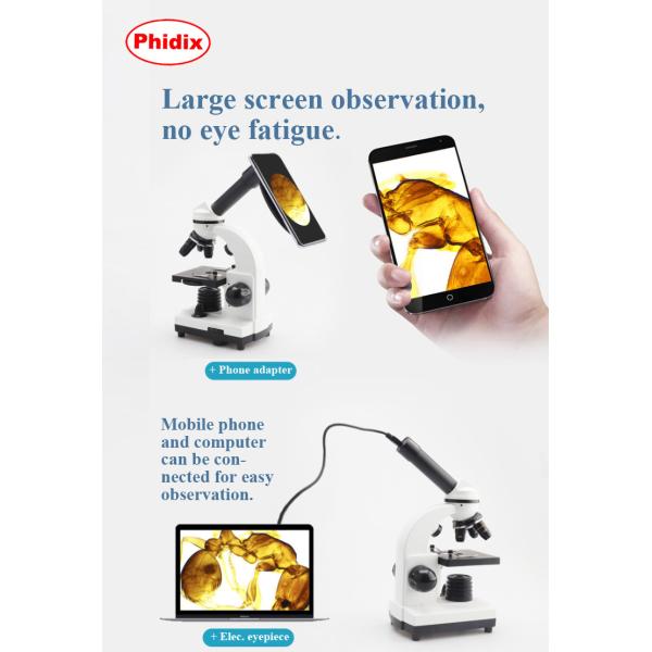 Monocular ODM биологического микроскопа 640X студента Drawtube