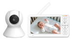 Privacy Protection 1000ft Wireless Two Way Talk 5000mAh Battery Babyphone Baby Shower Gift VOX 6 inch Video Baby Monitor Camera