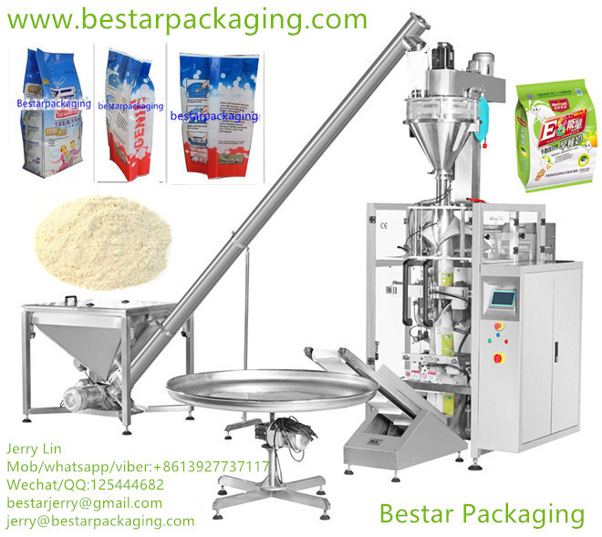 Technical advanced tile grout powder Vertical Form Fill & Seal (VFFS) Machine