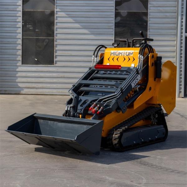Compact Mini Skid Steer Loader With 0.2m3 Bucket Capacity And 2220 Mm Overall Length