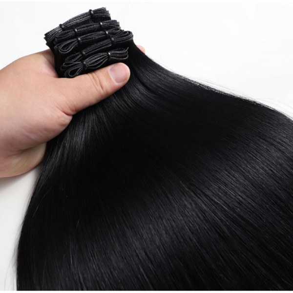 Weft Genius Weft Extremely Invisible Human Hair Extension Remy Virgin Original Vietnamese Hair Natural Black