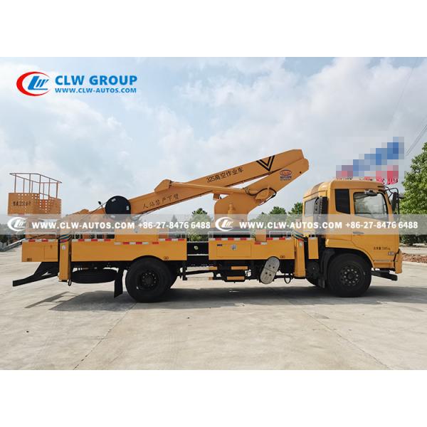 платформы заграждения 32M тележка ведра подъема заграждения Manlift телескопичной гидравлическая воздушная