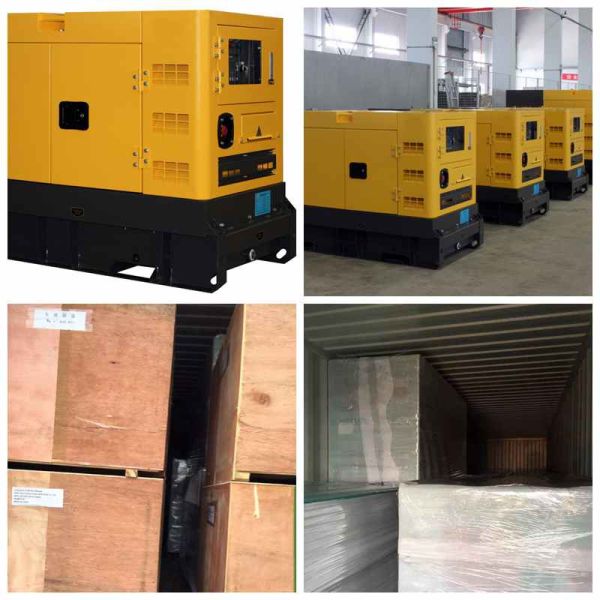 10Kva Open Perkins Diesel Genset / Blue Three Phase Diesel Generator Water - Cooled