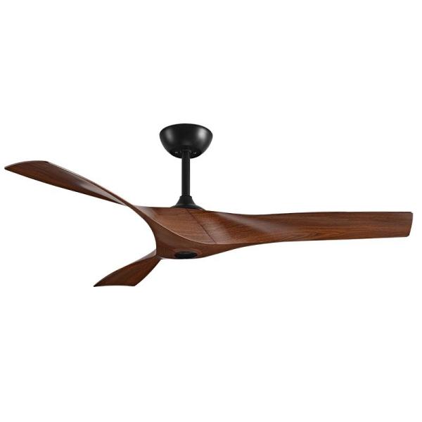 Wholesale Factory Large Modern Retro Industrial Ceiling Fan for Dining Living Room Variable Frequency Mute Remote Control Non-Light LED Plastic