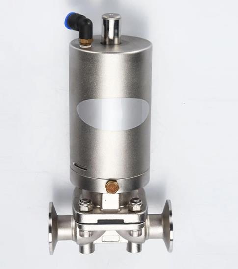 SS316L Sanitary Diaphragm Valve / DN25-DN50 2 Inch Diaphragm Valve